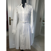 Ralph Lauren Kleid aus Baumwolle in Weiß