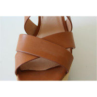 Michael Kors Wedges Leather in Brown