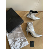Giuseppe Zanotti Ankle boots Leather in Silvery