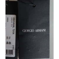 Giorgio Armani Vestito in Seta in Grigio