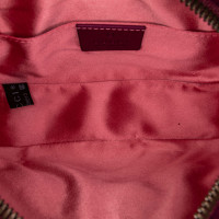 Gucci GG Marmont Matelassé Belt Bag aus Seide in Rosa / Pink