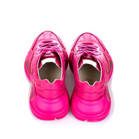 Gucci Rhyton Sneaker aus Leder in Rosa / Pink