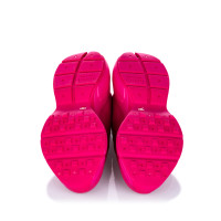 Gucci Rhyton Sneaker aus Leder in Rosa / Pink