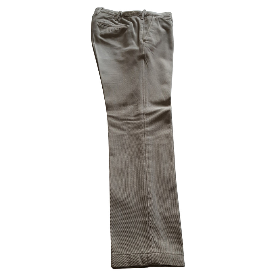 0039 Italy Trousers Cotton in Beige