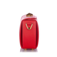 Alexander McQueen Box Bag 16 Leather in Red