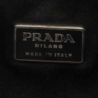 Prada Tote Bag aus Seide in Braun