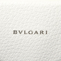 Bulgari Accessoire aus Leder in Weiß