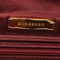 Burberry Umhängetasche aus Canvas in Rot