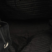 Prada Rucksack aus Baumwolle in Schwarz