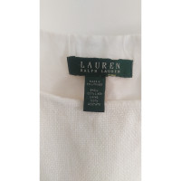 Ralph Lauren Kleid aus Leinen in Weiß