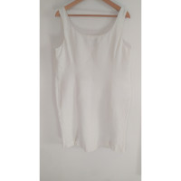 Ralph Lauren Kleid aus Leinen in Weiß