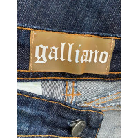 John Galliano Hose aus Jeansstoff in Blau