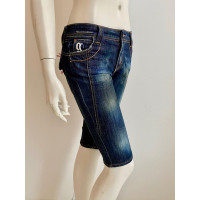 John Galliano Hose aus Jeansstoff in Blau