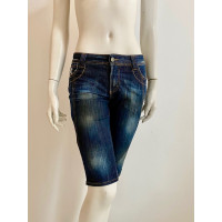 John Galliano Hose aus Jeansstoff in Blau