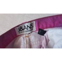 Dolce & Gabbana Skirt Jeans fabric in Pink