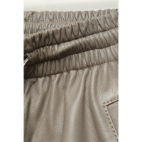 Oakwood Trousers Leather in Taupe
