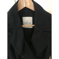 Moncler Jacket/Coat Cotton in Blue