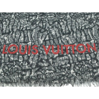 Louis Vuitton Echarpe/Foulard en Soie en Noir