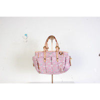 Louis Vuitton Tote bag Leather in Violet
