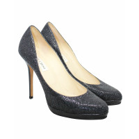 Jimmy Choo Sandali in Pelle in Nero