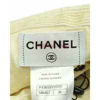 Chanel Kleid aus Baumwolle in Weiß