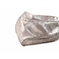 Louis Vuitton Comete Empreinte Bag aus Leder in Silbern