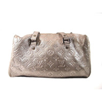 Louis Vuitton Comete Empreinte Bag aus Leder in Silbern