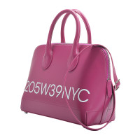 Calvin Klein Handtasche aus Leder in Rosa / Pink