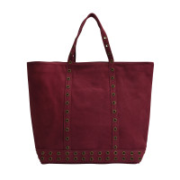 Vanessa Bruno Tote Bag aus Leder in Rot