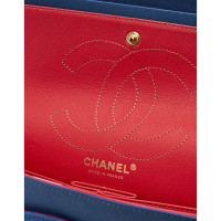 Chanel 2.55 aus Leder in Blau