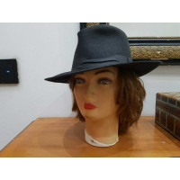 Borsalino Hat/Cap Wool in Grey