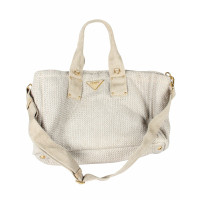 Prada Tote bag Canvas in Nude