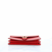 Gucci Interlocking aus Leder in Rot