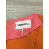 Emilio Pucci Dress Wool in Orange