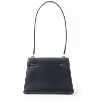 Hermès Kelly Bag 20 en Cuir en Bleu