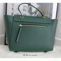 Céline Belt Bag aus Leder in Grün