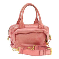 Prada Handbag Leather in Pink