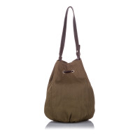 Yves Saint Laurent Handbag Canvas in Brown