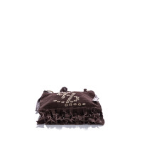 Yves Saint Laurent Umhängetasche aus Wildleder in Braun