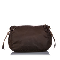 Prada Shoulder bag Cotton in Brown