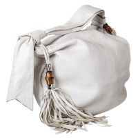 Gucci Tote Bag en cuir blanc
