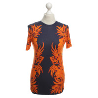 Matthew Williamson Oberteil in Orange/Blau