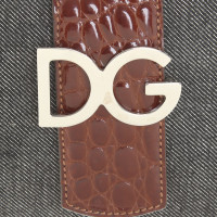 D&G Handtasche in Grau / Braun