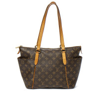 Louis Vuitton Totally PM in Tela in Marrone