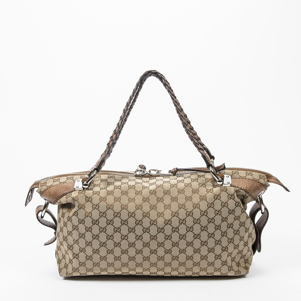 Gucci Bamboo Bag aus Canvas