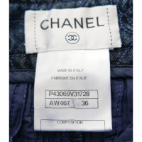 Chanel Rock aus Baumwolle in Blau
