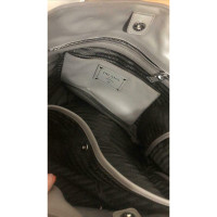 Prada Shoulder bag Leather in Grey