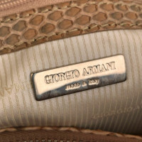 Giorgio Armani Handbag Leather in Taupe