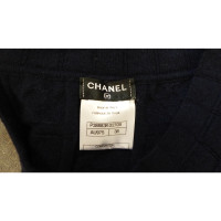 Chanel Vest Wol in Blauw