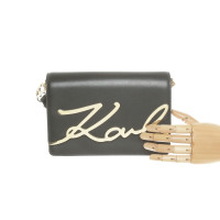 Karl Lagerfeld Shoulder bag Leather in Black